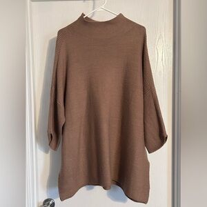 Kerisma | Tan Mock Neck Sweater | Size 0/S
